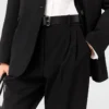 Pleated High-Rise Wool Pants Pleated High-Rise Wool Pants