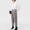 Pleated High-Rise Wool Pants Pleated High-Rise Wool Pants