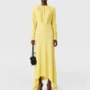 Pleated Jersey Long-Sleeve Maxi Dress Pleated Jersey Long-Sleeve Maxi Dress