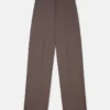 Pleated Low-Rise Pants Pleated Low-Rise Pants