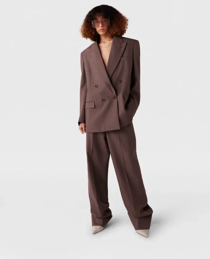 Oversized Double-Breasted Blazer Oversized Double-Breasted Blazer