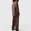 Pleated Low-Rise Pants Pleated Low-Rise Pants