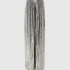 Pleated Metallic Velvet Dress Pleated Metallic Velvet Dress