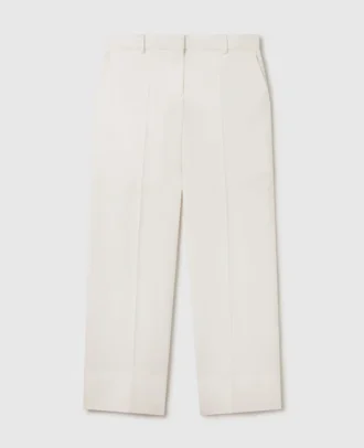 Pleated Straight-Leg Pants Pleated Straight-Leg Pants