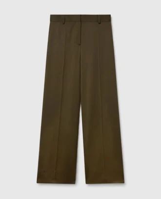 Pleated Straight-Leg Pants Pleated Straight-Leg Pants