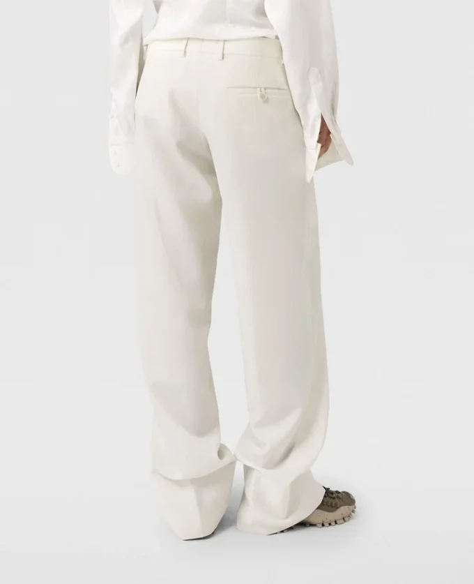Pleated Straight-Leg Pants Pleated Straight-Leg Pants
