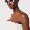 Pleated Strapless Silk-Blend Dress Pleated Strapless Silk-Blend Dress