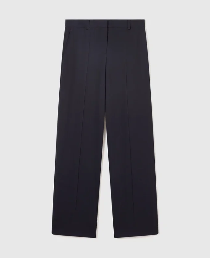Pleated Wide-Leg Trousers Pleated Wide-Leg Trousers