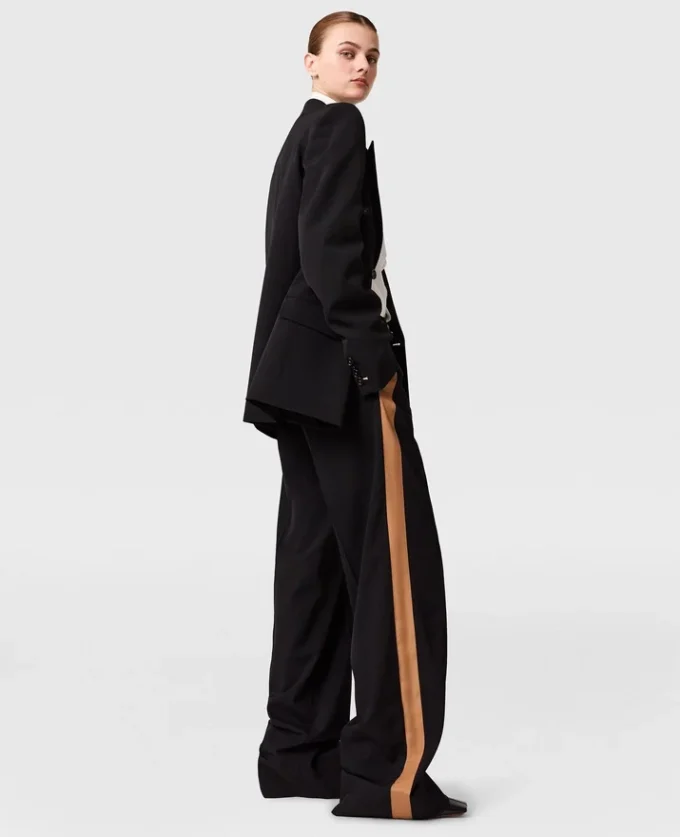 Pleated Wide-Leg Trousers Pleated Wide-Leg Trousers