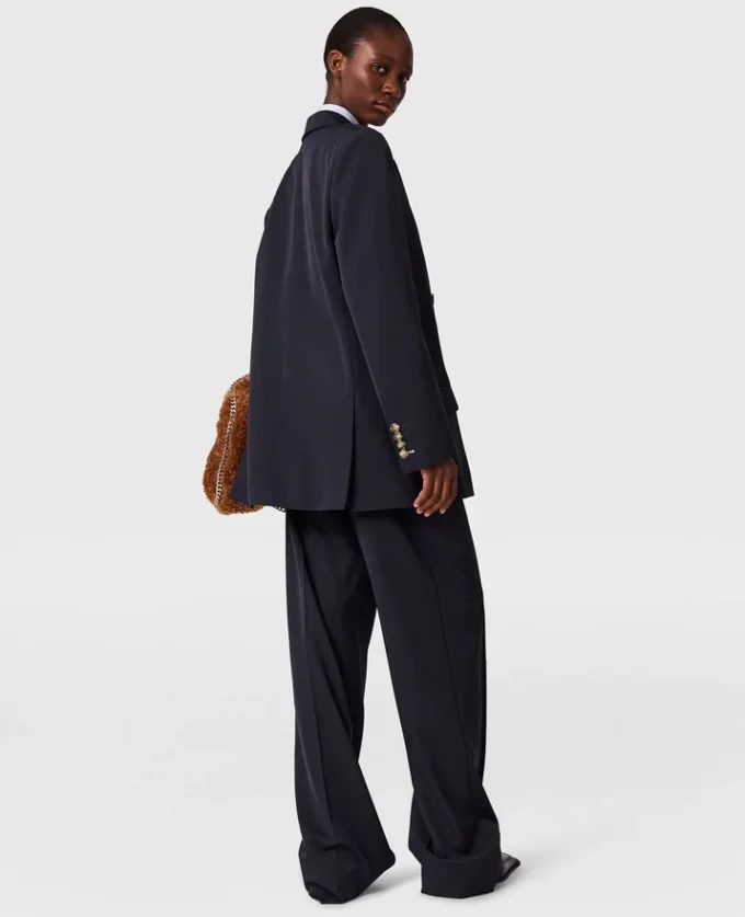 Pleated Wide-Leg Trousers Pleated Wide-Leg Trousers