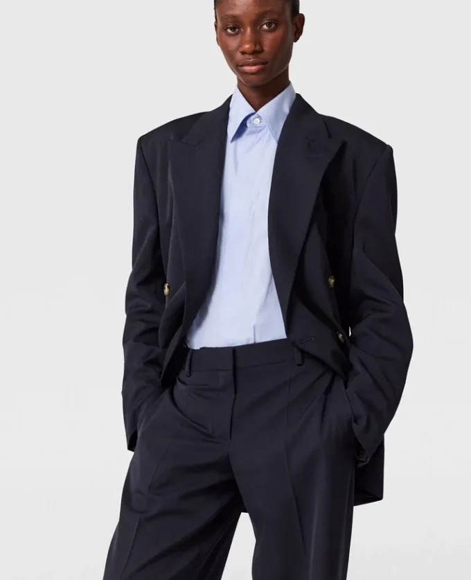 Pleated Wide-Leg Trousers Pleated Wide-Leg Trousers