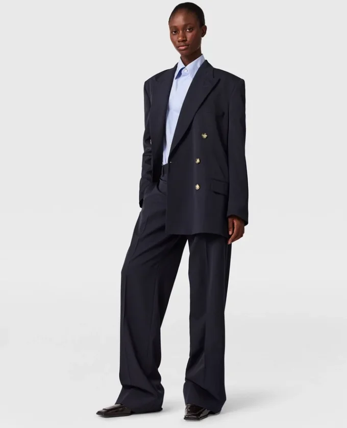 Oversized Double-Breasted Blazer Oversized Double-Breasted Blazer
