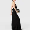 Plunge Crystal Halterneck Maxi Dress Plunge Crystal Halterneck Maxi Dress