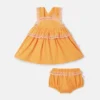Popeline Dress and Bloomers Set Popeline Dress and Bloomers Set