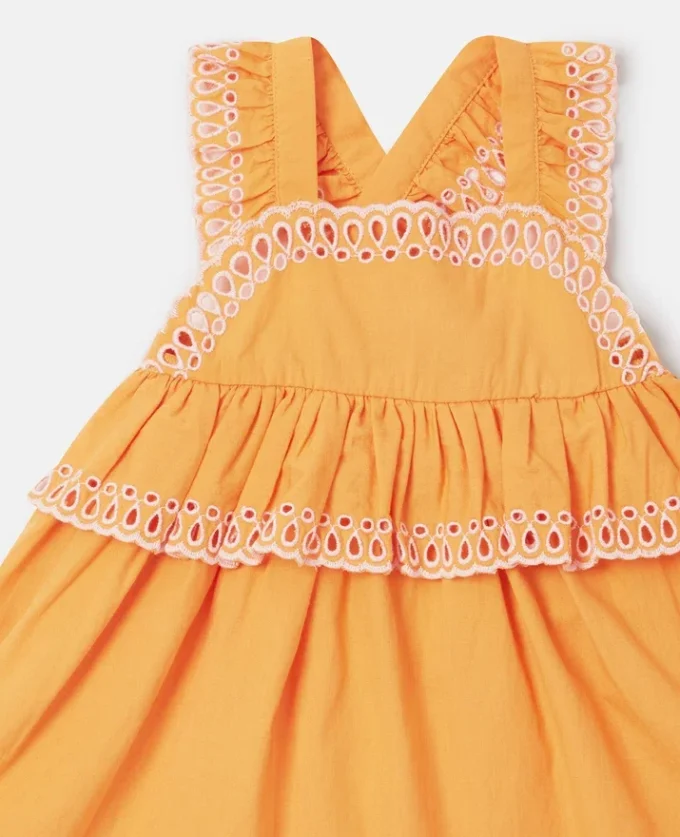 Popeline Dress and Bloomers Set Popeline Dress and Bloomers Set