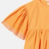Popeline Short-Sleeve Dress Popeline Short-Sleeve Dress