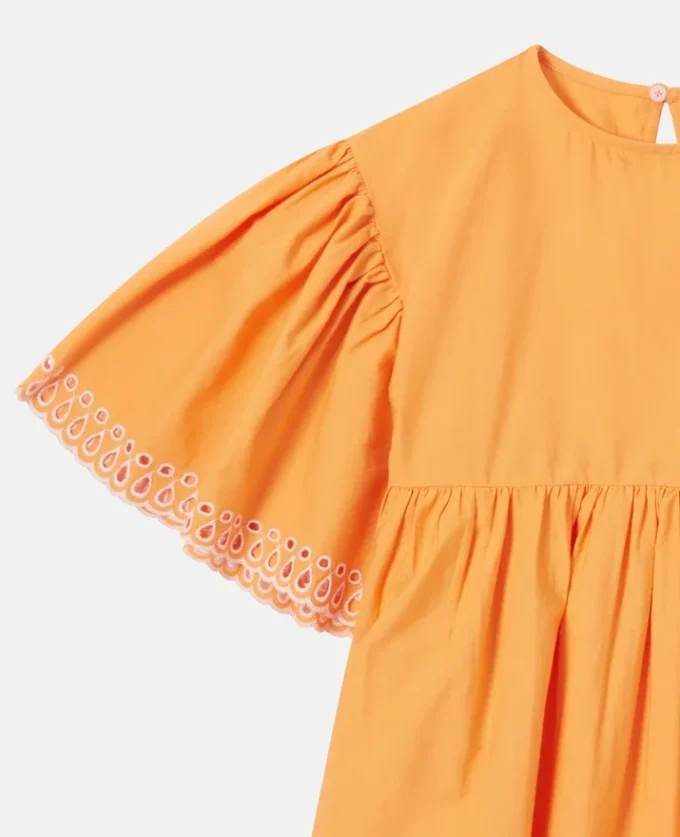 Popeline Short-Sleeve Dress Popeline Short-Sleeve Dress