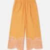 Popeline Statement Cuff Trousers Popeline Statement Cuff Trousers