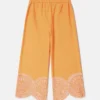 Popeline Statement Cuff Trousers Popeline Statement Cuff Trousers
