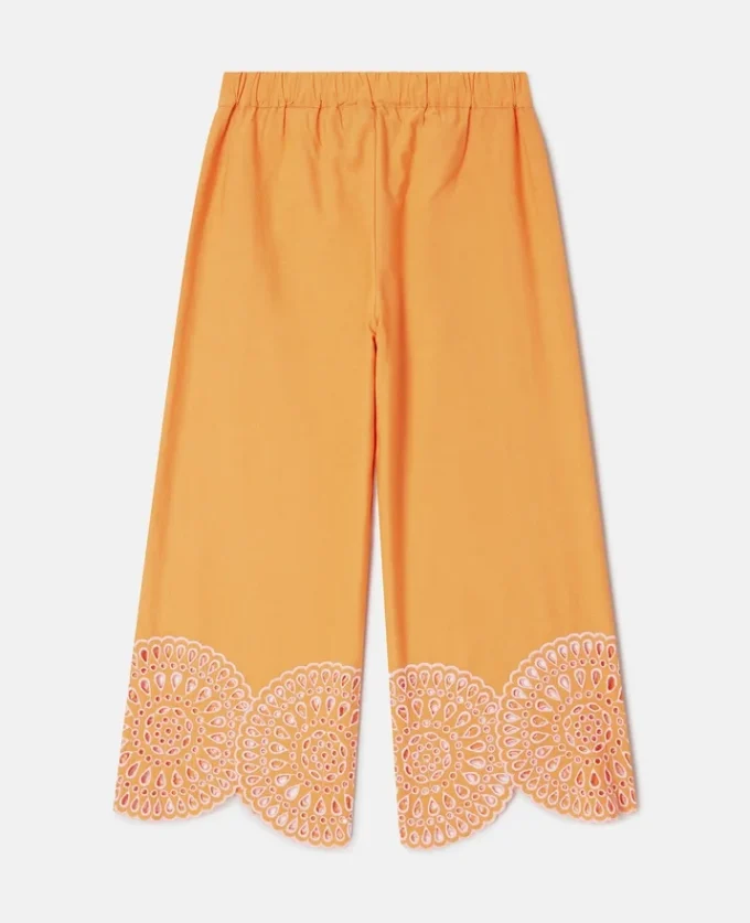 Popeline Statement Cuff Trousers Popeline Statement Cuff Trousers