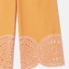 Popeline Statement Cuff Trousers Popeline Statement Cuff Trousers