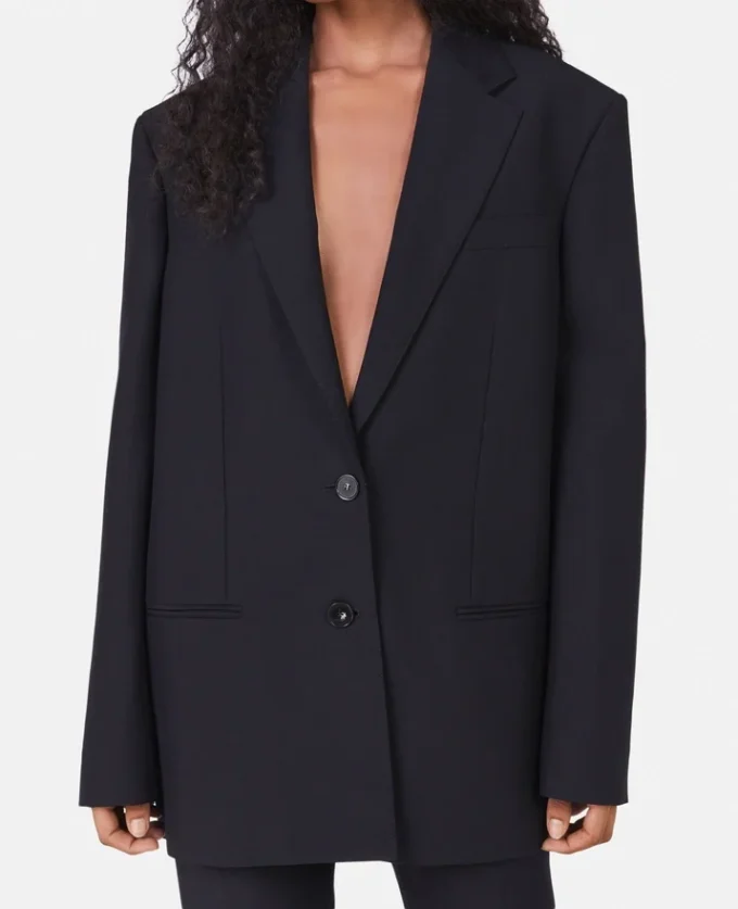 Prince of Wales Check Oversized Blazer Prince of Wales Check Oversized Blazer