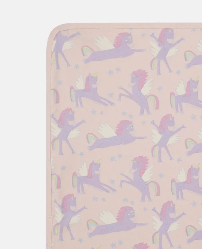 Rainbow Unicorn Print Reversible Blanket Rainbow Unicorn Print Reversible Blanket