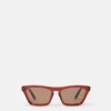 Rectangular Cat-Eye Sunglasses Rectangular Cat-Eye Sunglasses