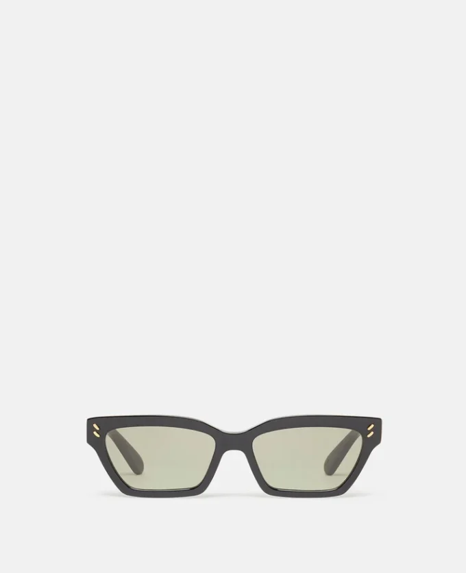 Rectangular Cat-Eye Sunglasses Rectangular Cat-Eye Sunglasses