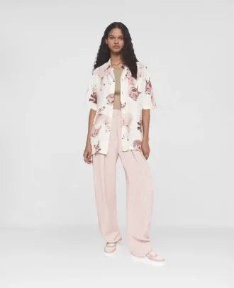 Rewild Fauna Print Silk Shirt Rewild Fauna Print Silk Shirt