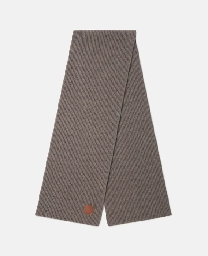 Ribbed Logo Scarf Ribbed Logo Scarf