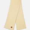 Ribbed Logo Scarf