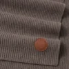 Ribbed Logo Scarf Ribbed Logo Scarf