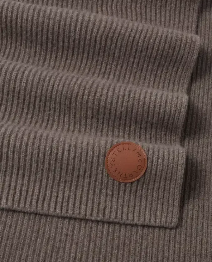 Ribbed Logo Scarf Ribbed Logo Scarf