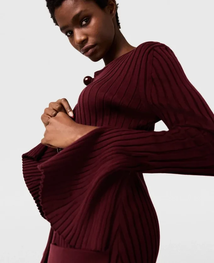 Ribbed Long Sleeved Cardigan Ribbed Long Sleeved Cardigan