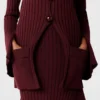 Ribbed Long Sleeved Cardigan Ribbed Long Sleeved Cardigan
