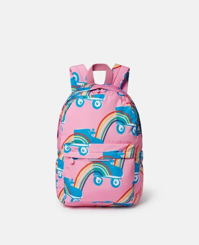 Rollerskate Rainbow Print Backpack Rollerskate Rainbow Print Backpack