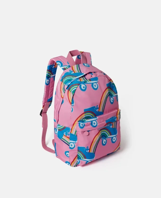 Rollerskate Rainbow Print Backpack Rollerskate Rainbow Print Backpack