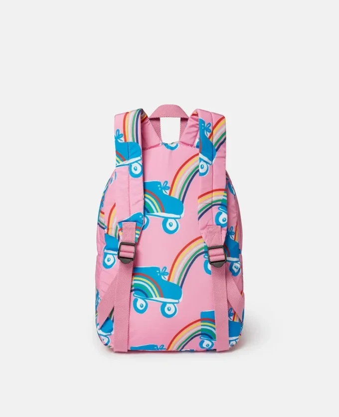 Rollerskate Rainbow Print Backpack Rollerskate Rainbow Print Backpack