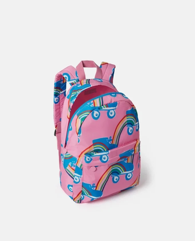 Rollerskate Rainbow Print Backpack Rollerskate Rainbow Print Backpack