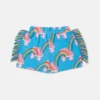 Rollerskate Rainbow Print Fringe Shorts Rollerskate Rainbow Print Fringe Shorts