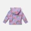 Rollerskate Rainbow Print Raincoat