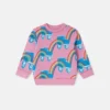 Rollerskate Rainbow Print Sweatshirt