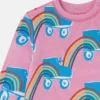 Rollerskate Rainbow Print Sweatshirt