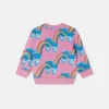 Rollerskate Rainbow Print Sweatshirt