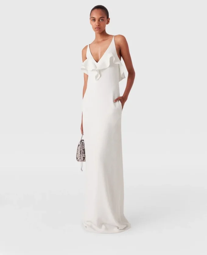 Ruffle Tier V-Neck Dress Ruffle Tier V-Neck Dress