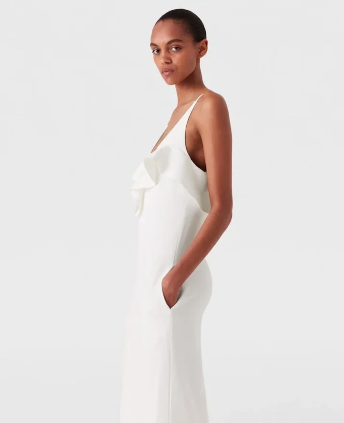 Ruffle Tier V-Neck Dress Ruffle Tier V-Neck Dress