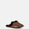 Ryder Backless Vegan Plush Teddy-Lined Loafers Ryder Backless Vegan Plush Teddy-Lined Loafers