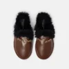 Ryder Backless Vegan Plush Teddy-Lined Loafers Ryder Backless Vegan Plush Teddy-Lined Loafers