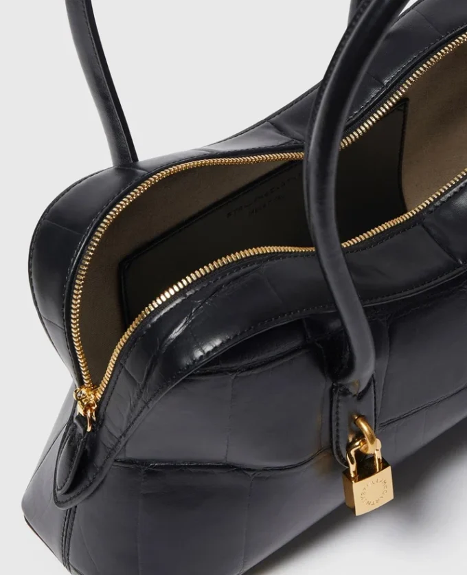 Ryder Crocodile-Embossed Shoulder Bag Ryder Crocodile-Embossed Shoulder Bag